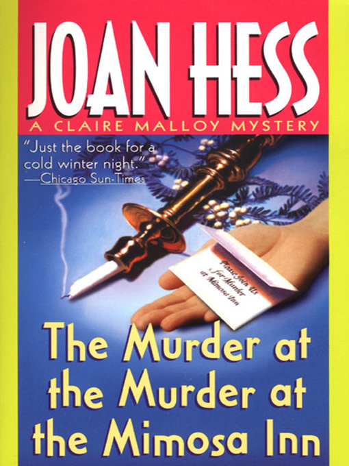 Title details for The Murder at the Murder at the Mimosa Inn by Joan Hess - Wait list